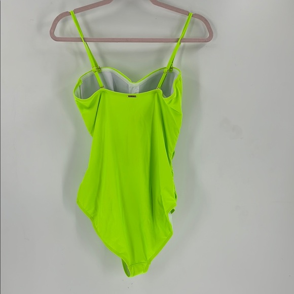 RELLECIGA Neon Green One Piece Swimsuit - Picture 2 of 5